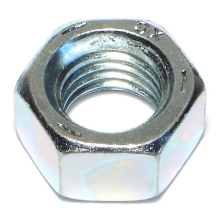 Midwest Fastener Hex Nut, 3/4"-10, Steel, Grade 5, Zinc Plated, 5 PK 69108